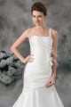 Satin One-Shoulder Mermaid/Trumpet Sleeveless Wedding Dresses 2031287 Satin One-Shoulder Mermaid/Trumpet Sleeveless Wedding Dresses 2031287