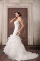 Satin Lace Organza Mermaid/Trumpet Spaghetti Straps Beautiful Wedding Dresses 2031290 Satin Lace Organza Mermaid/Trumpet Spaghetti Straps Beautiful Wedding Dresses 2031290
