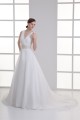 A-Line Satin Organza Sleeveless V-Neck Beaded Wedding Dresses 2031294 A-Line Satin Organza Sleeveless V-Neck Beaded Wedding Dresses 2031294
