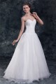 Satin Organza Sleeveless Sweetheart A-Line Sweet Wedding Dresses 2031298 Satin Organza Sleeveless Sweetheart A-Line Sweet Wedding Dresses 2031298
