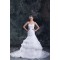 Satin Organza Sweetheart Sleeveless A-Line Most Beautiful Wedding Dresses 2031301