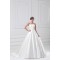 Satin Sleeveless Strapless Ball Gown New Arrival Wedding Dresses 2031302