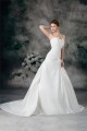 Satin Sweetheart Sleeveless A-Line New Arrival Wedding Dresses 2031304 Satin Sweetheart Sleeveless A-Line New Arrival Wedding Dresses 2031304