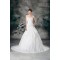 Satin Sweetheart Sleeveless A-Line New Arrival Wedding Dresses 2031304