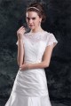 Short Sleeve Mermaid/Trumpet Bateau Satin Lace Beautiful Wedding Dresses 2031312 Short Sleeve Mermaid/Trumpet Bateau Satin Lace Beautiful Wedding Dresses 2031312