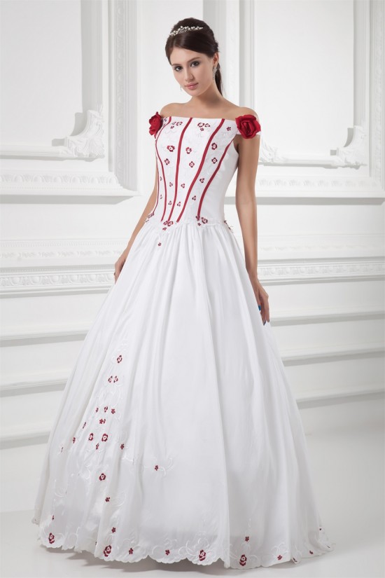 Sleeveless A-Line Off-the-Shoulder Satin Wedding Dresses with Color 2031313 Sleeveless A-Line Off-the-Shoulder Satin Wedding Dresses with Color 2031313