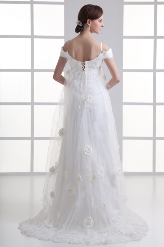 A-Line Satin Fine Netting Off-the-Shoulder Wedding Dresses Maternity Wedding Dresses 2031314 A-Line Satin Fine Netting Off-the-Shoulder Wedding Dresses Maternity Wedding Dresses 2031314