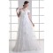 A-Line Satin Fine Netting Off-the-Shoulder Wedding Dresses Maternity Wedding Dresses 2031314
