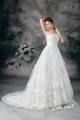 Sleeveless Ball Gown Satin Fine Netting Beaded Lace Wedding Dresses 2031316 Sleeveless Ball Gown Satin Fine Netting Beaded Lace Wedding Dresses 2031316