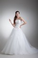 Sleeveless Ball Gown Satin Net Strapless New Arrival Wedding Dresses 2031317 Sleeveless Ball Gown Satin Net Strapless New Arrival Wedding Dresses 2031317