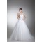 Sleeveless Ball Gown Satin Net Strapless New Arrival Wedding Dresses 2031317