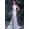 Sleeveless Chiffon Elastic Woven Satin Halter Beaded Wedding Dresses 2031321