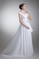 Sleeveless Chiffon Taffeta Lace A-Line Off-the-Shoulder Wedding Dresses 2031323 Sleeveless Chiffon Taffeta Lace A-Line Off-the-Shoulder Wedding Dresses 2031323