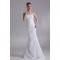Sleeveless Mermaid/Trumpet Taffeta Strapless Beaded Wedding Dresses 2031326