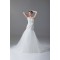 Sleeveless Satin Lace Fine Netting Sweet Wedding Dresses 2031329