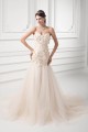 A-Line Satin Fine Netting Sweetheart Lace Wedding Dresses 2031331 A-Line Satin Fine Netting Sweetheart Lace Wedding Dresses 2031331
