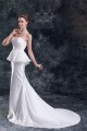 Sleeveless Satin Lace Sweetheart Mermaid/Trumpet Beautiful Wedding Dresses 2031333