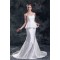 Sleeveless Satin Lace Sweetheart Mermaid/Trumpet Beautiful Wedding Dresses 2031333
