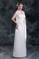 Sleeveless Satin Sheath/Column Sweetheart Wedding Dresses with Lace Jacket 2031335 Sleeveless Satin Sheath/Column Sweetheart Wedding Dresses with Lace Jacket 2031335