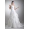 Sleeveless Satin Strapless A-Line Beautiful Wedding Dresses 2031336