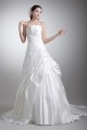 Sleeveless Satin Strapless A-Line Beautiful Wedding Dresses 2031336 Sleeveless Satin Strapless A-Line Beautiful Wedding Dresses 2031336