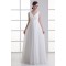 Sheath/Column V-Neck Chiffon Beaded Wedding Dresses Maternity Wedding Dresses 2031342