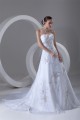Sleeveless Soft Sweetheart A-Line Satin Organza Beaded Wedding Dresses 2031343 Sleeveless Soft Sweetheart A-Line Satin Organza Beaded Wedding Dresses 2031343