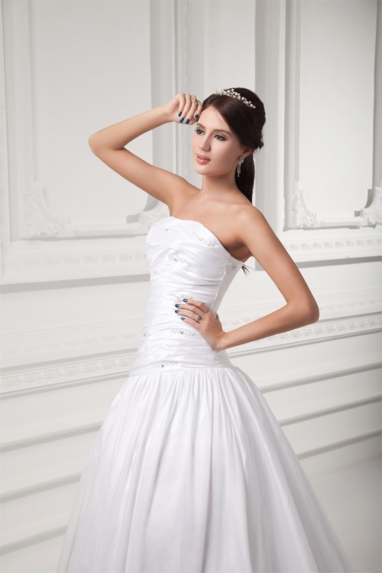 A-Line Soft Sweetheart Taffeta A-Line Wedding Dresses 2031347 A-Line Soft Sweetheart Taffeta A-Line Wedding Dresses 2031347