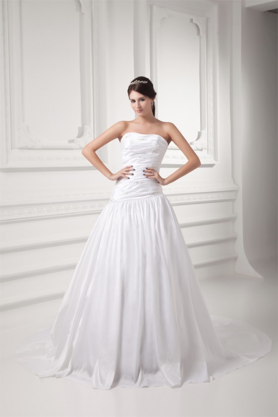A-Line Soft Sweetheart Taffeta A-Line Wedding Dresses 2031347 A-Line Soft Sweetheart Taffeta A-Line Wedding Dresses 2031347