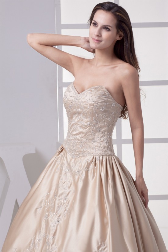 Fantastic Ball Gown Sweetheart Satin Sleeveless Wedding Dresses 2030135 Fantastic Ball Gown Sweetheart Satin Sleeveless Wedding Dresses 2030135