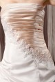 Sleeveless Strapless Satin Ball Gown Embellished Wedding Dresses 2031350 Sleeveless Strapless Satin Ball Gown Embellished Wedding Dresses 2031350