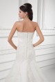 Sleeveless Strapless Satin Lace Fine Netting Wedding Dresses 2031351 Sleeveless Strapless Satin Lace Fine Netting Wedding Dresses 2031351