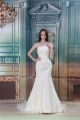 Strapless Satin Lace Mermaid/Trumpet New Arrival Wedding Dresses 2031352