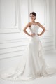 Sleeveless Sweetheart A-Line Satin Lace Embellished Wedding Dresses 2031353 Sleeveless Sweetheart A-Line Satin Lace Embellished Wedding Dresses 2031353