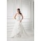 Sleeveless Sweetheart A-Line Satin Lace Embellished Wedding Dresses 2031353