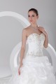 Sleeveless Sweetheart Satin Organza Princess Wedding Dresses 2031357 Sleeveless Sweetheart Satin Organza Princess Wedding Dresses 2031357