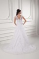Sleeveless V-Neck Satin Lace A-Line Embellished Wedding Dresses 2031359 Sleeveless V-Neck Satin Lace A-Line Embellished Wedding Dresses 2031359