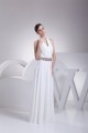 A-Line Halter Beaded Chiffon Sleeveless Wedding Dresses 2030136 A-Line Halter Beaded Chiffon Sleeveless Wedding Dresses 2030136