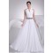 A-Line Halter Beaded Chiffon Sleeveless Wedding Dresses 2030136
