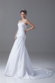 Soft Sweetheart Fit and flare Satin Sleeveless Wedding Dresses 2031360 Soft Sweetheart Fit and flare Satin Sleeveless Wedding Dresses 2031360