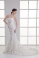 Soft Sweetheart Satin Lace Mermaid/Trumpet Beautiful Wedding Dresses 2031361