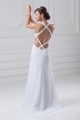 Spaghetti Straps Chiffon Satin Sleeveless Wedding Dresses 2031362