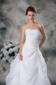 Strapless Satin Organza Sleeveless A-Line Lace Wedding Dresses 2031369 Strapless Satin Organza Sleeveless A-Line Lace Wedding Dresses 2031369