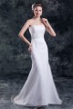 Strapless Sleeveless Mermaid/Trumpet Satin Fine Netting Wedding Dresses 2031372 Strapless Sleeveless Mermaid/Trumpet Satin Fine Netting Wedding Dresses 2031372
