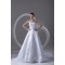 Strapless Sleeveless Satin A-Line Most Beautiful Wedding Dresses 2031373