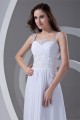 Straps Chiffon Satin Sleeveless Sheath/Column Beaded Beautiful Wedding Dresses 2031375 Straps Chiffon Satin Sleeveless Sheath/Column Beaded Beautiful Wedding Dresses 2031375