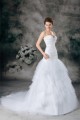 Sweetheart Satin Fine Netting Sleeveless Wedding Dresses 2031384 Sweetheart Satin Fine Netting Sleeveless Wedding Dresses 2031384