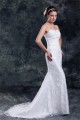 Sweetheart Satin Lace Mermaid/Trumpet Embellished Wedding Dresses 2031385 Sweetheart Satin Lace Mermaid/Trumpet Embellished Wedding Dresses 2031385