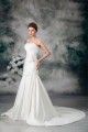 Sweetheart Satin Sleeveless Mermaid/Trumpet Wedding Dresses 2031388