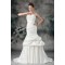 Sweetheart Sleeveless Satin Mermaid/Trumpet Wedding Dresses 2031394